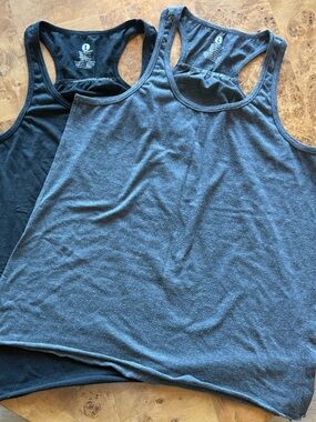 Racerback Tank Set Black/Grey✨